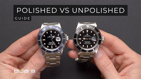 rolex clasp back not polish|how to polish rolex.